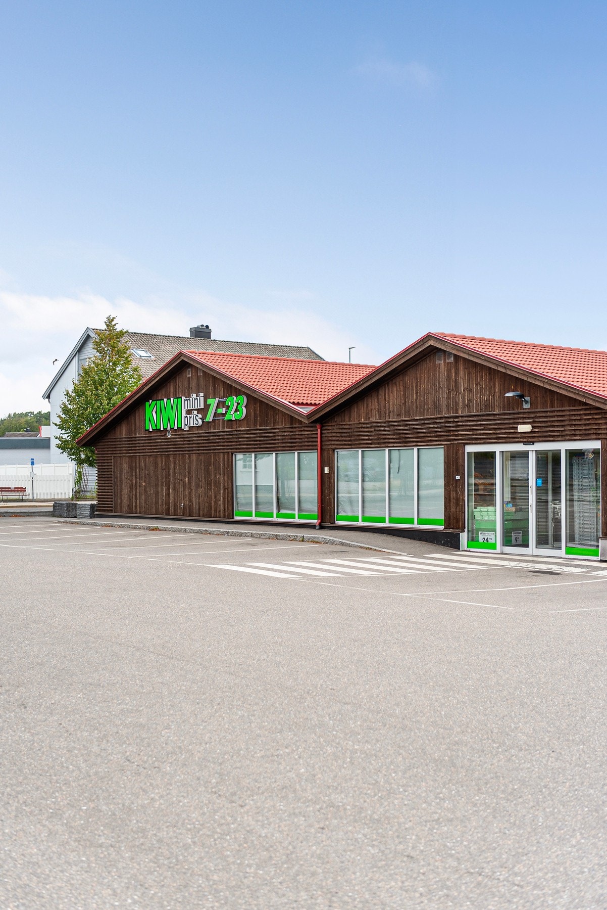 Den populære butikken Kiwi Nanset ligger i kort avstand fra boligen. Galleribilde