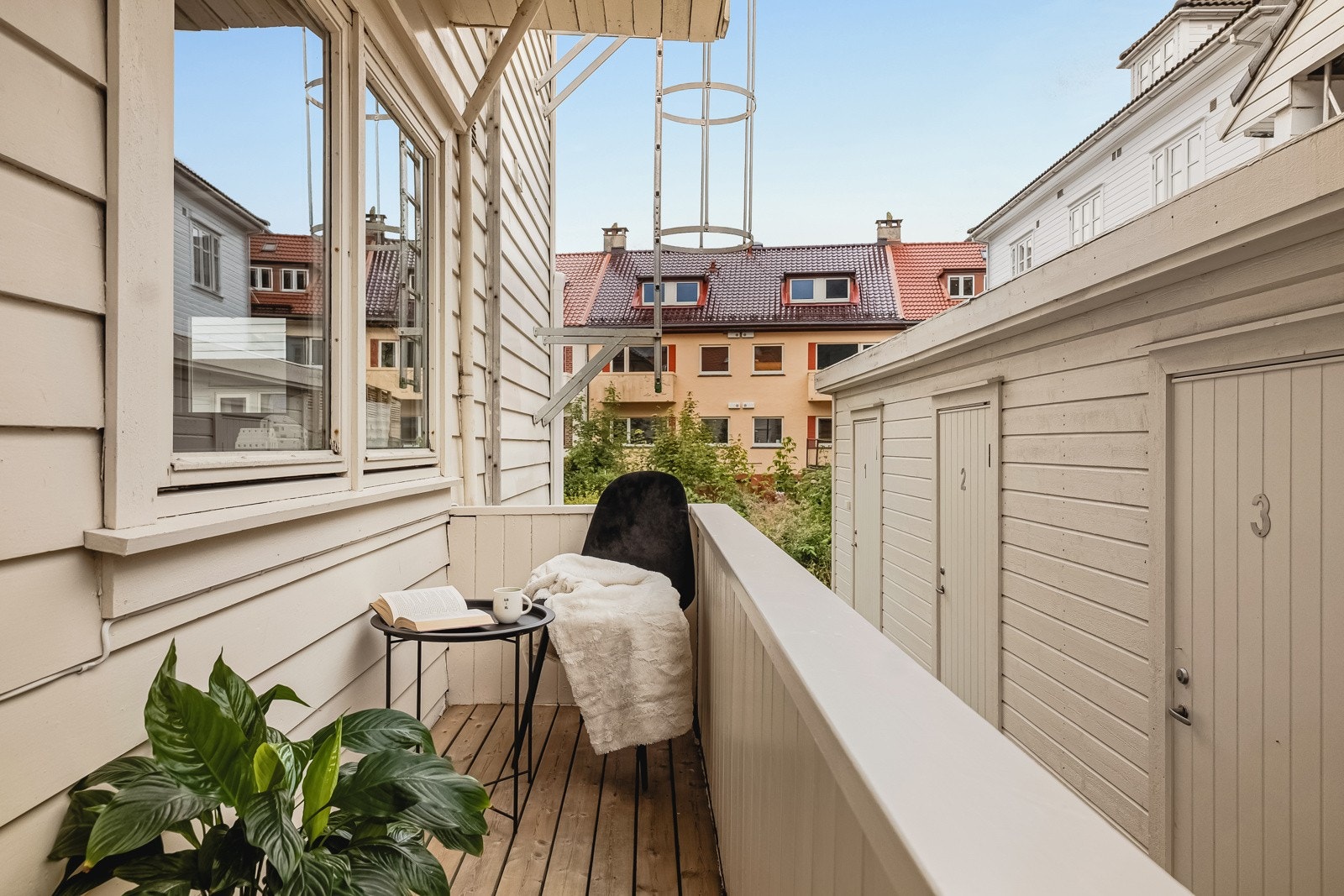 - Lys og trivelig 2-roms med balkong - Galleribilde