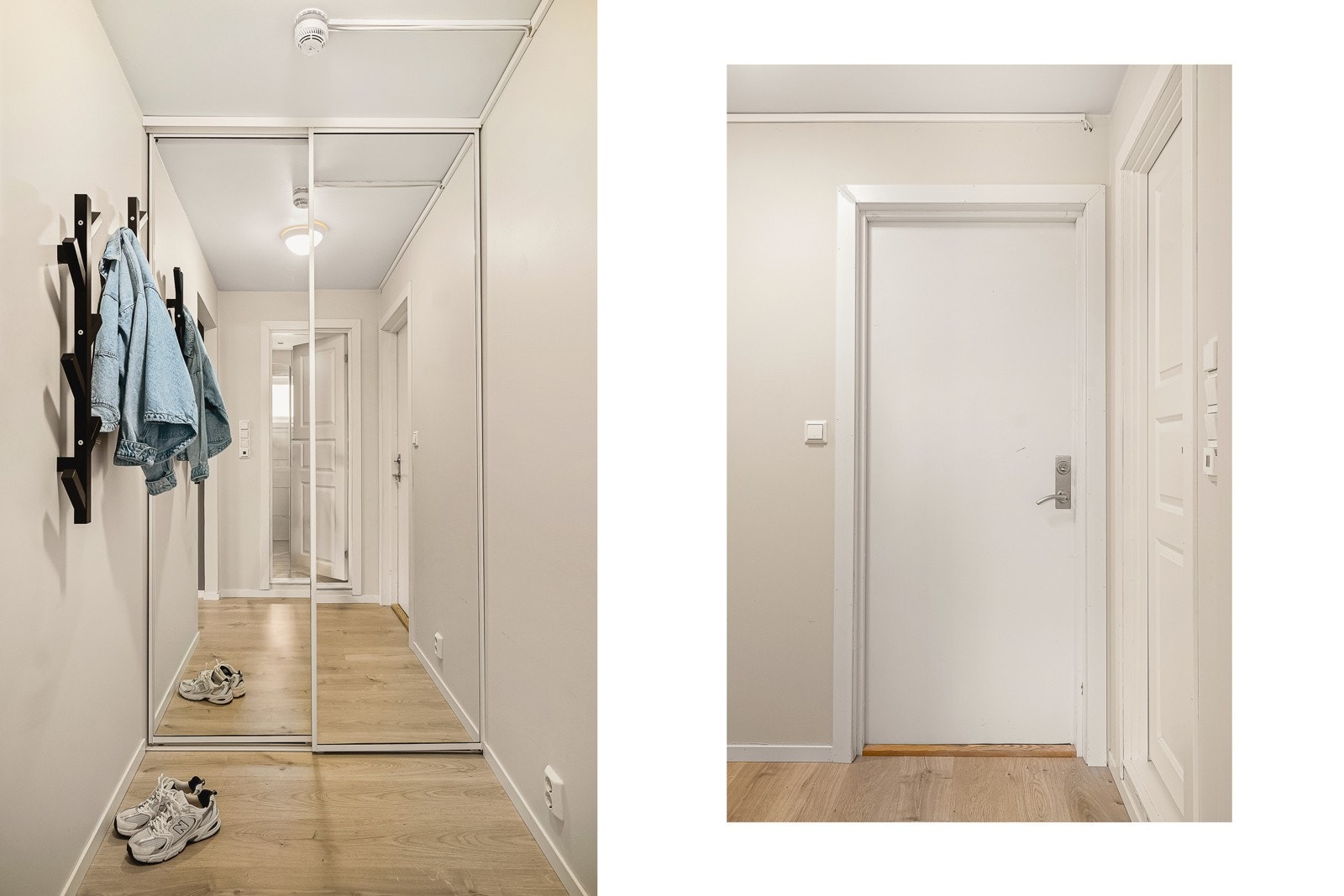 - Innbydende entré med garderobeløsning - Galleribilde