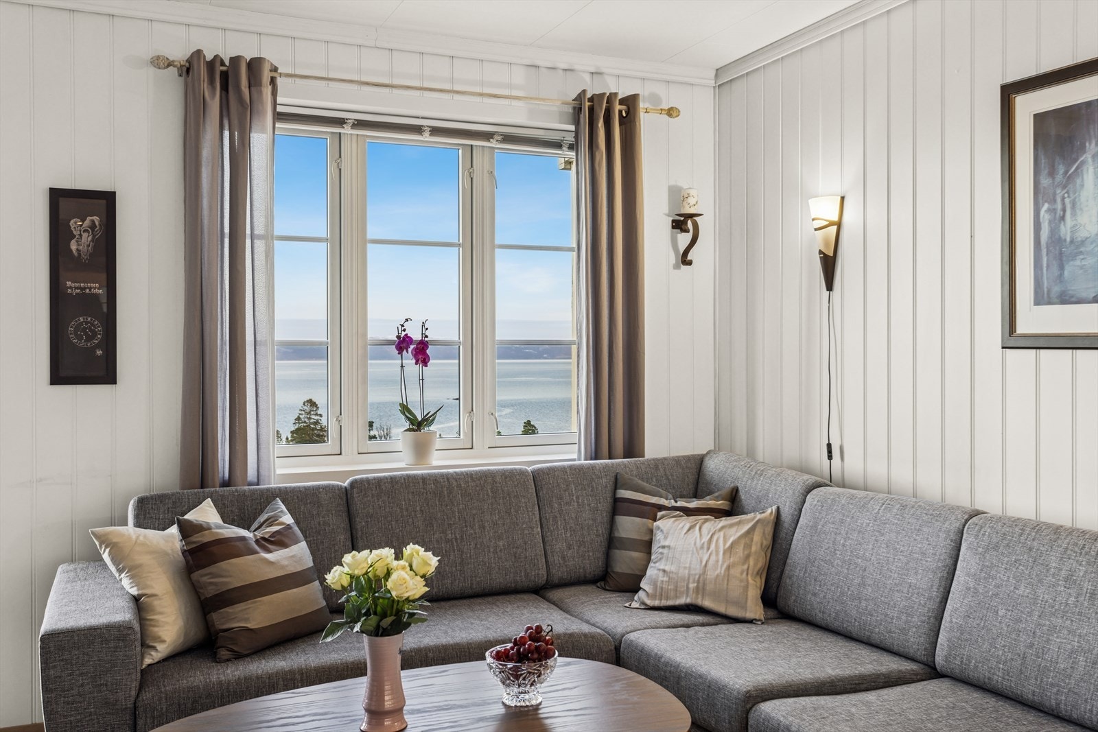 Her har du nydelig utsikt fra stuen. Galleribilde