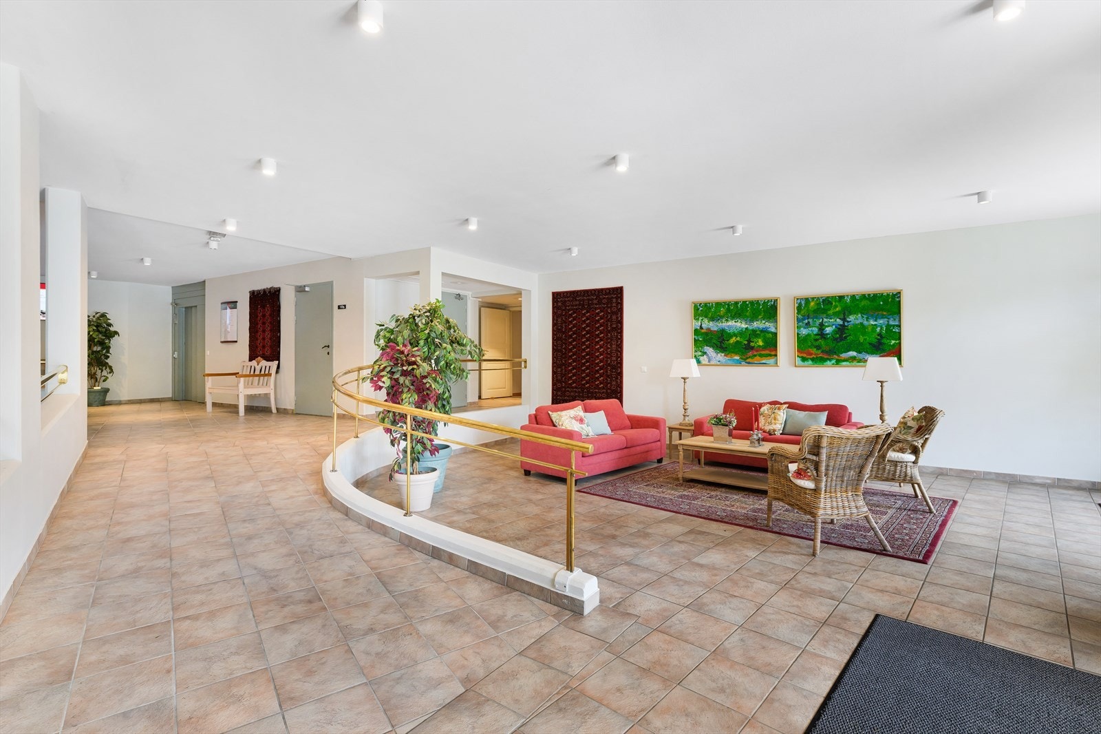 Koselig inngangsparti. Galleribilde