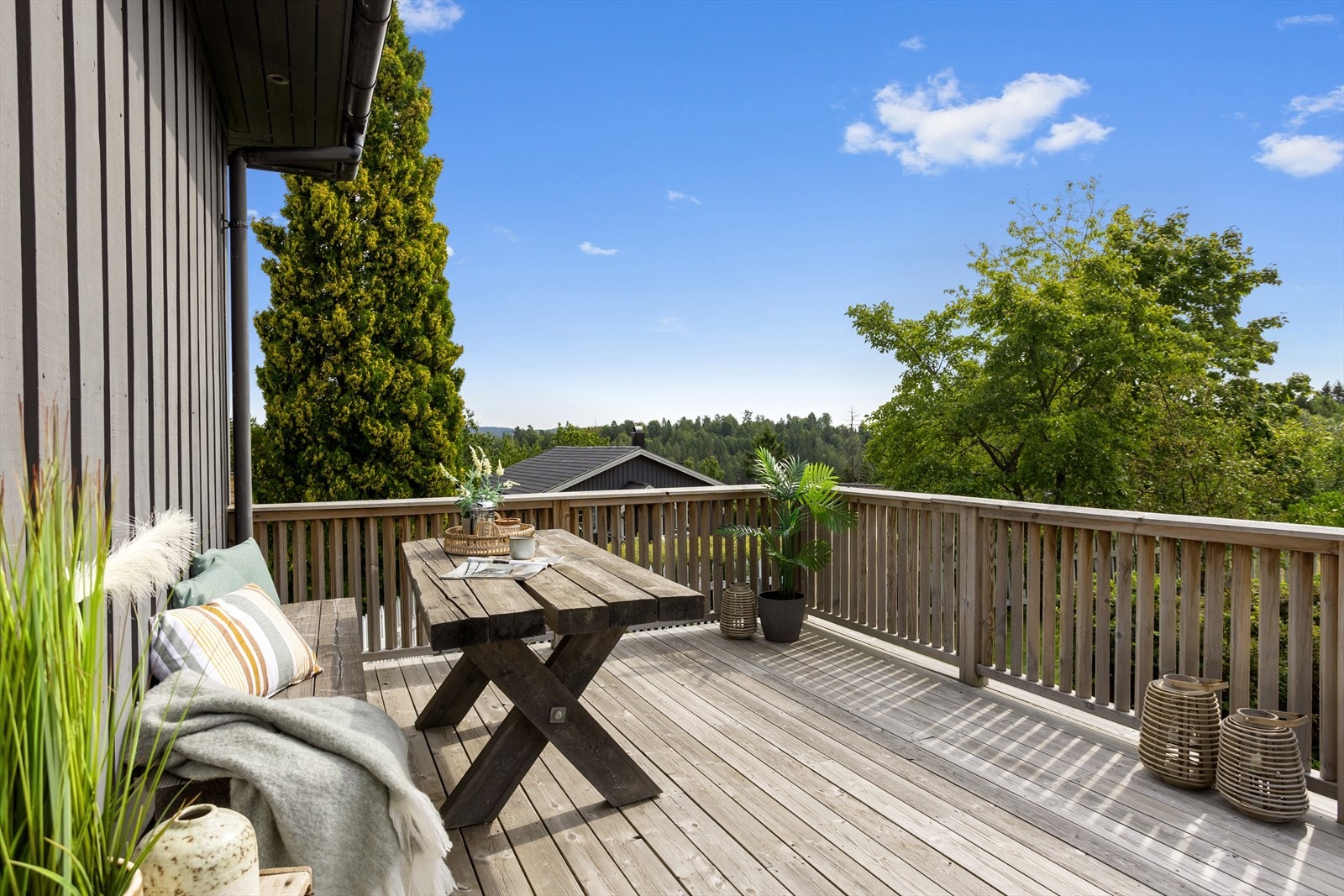 Utsikt til landlige omgivelser Galleribilde