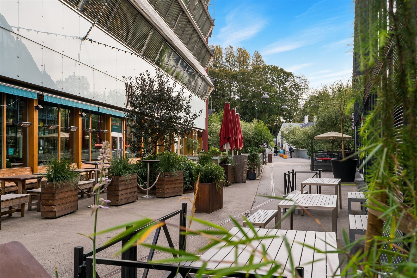 Vulkan-området og Alexander Kiellands plass med en rekke tilbud ligger også i gangavstand. Galleribilde