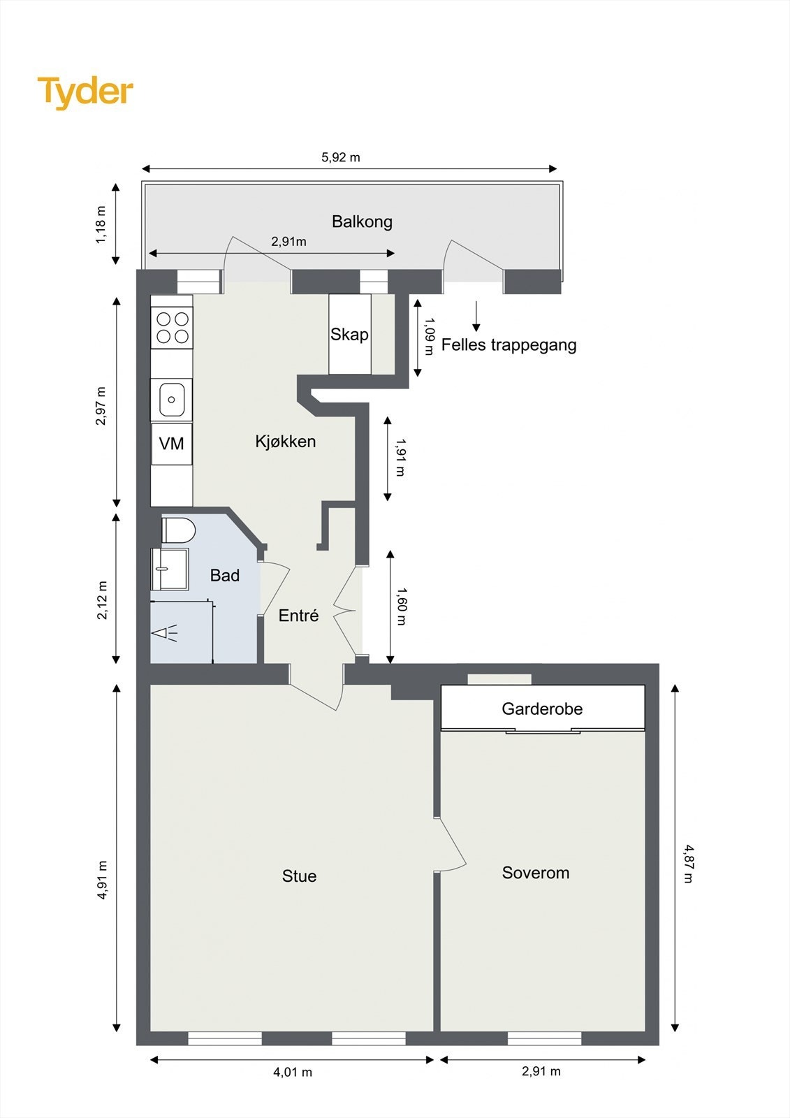 Plantegning. Galleribilde