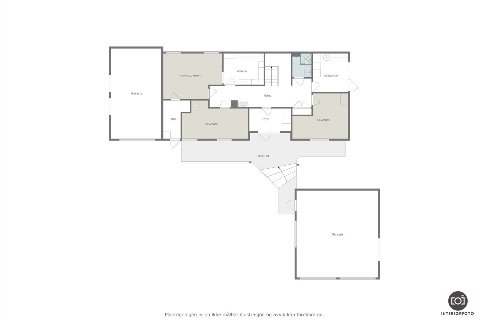 Plantegning Galleribilde