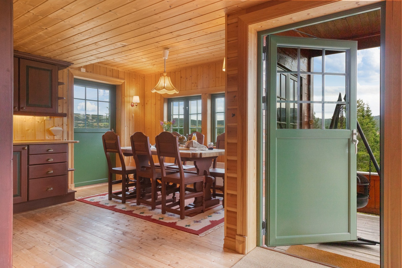 Adkomst ut til terrasse Galleribilde