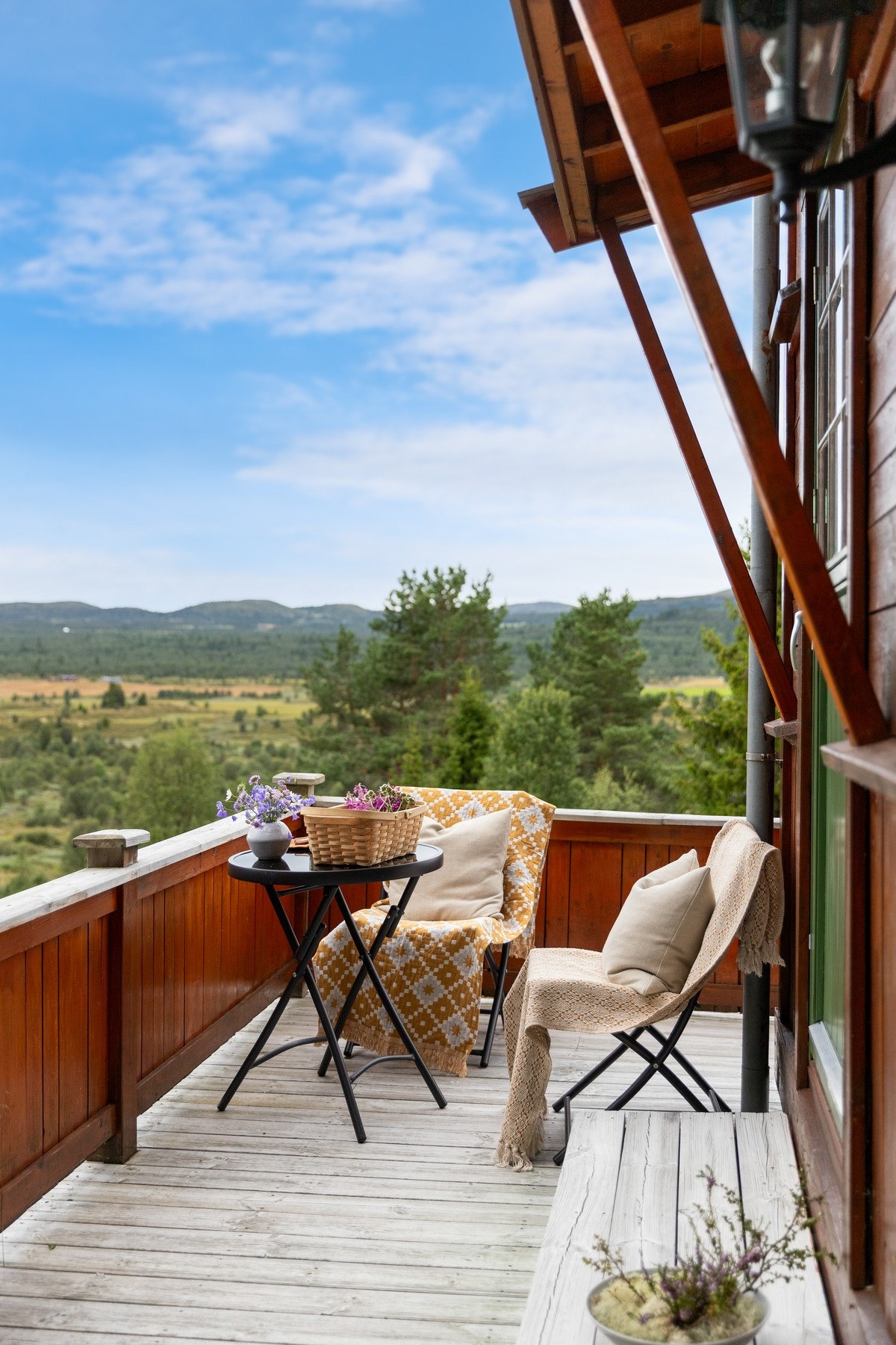 Flott utsikt og gode solforhold Galleribilde