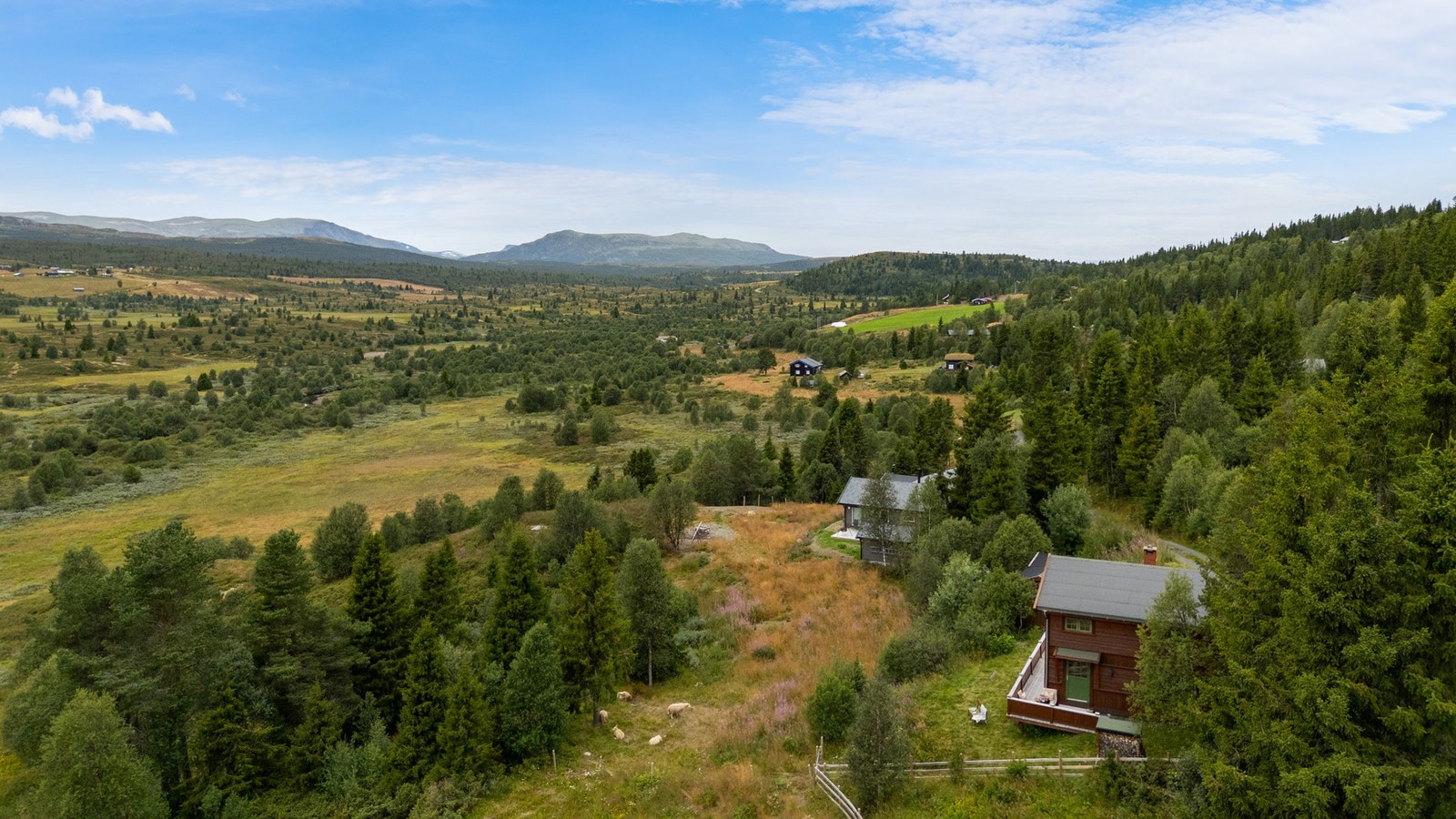 Vakre omgivelser som kan nytes alle de fire årstider Galleribilde