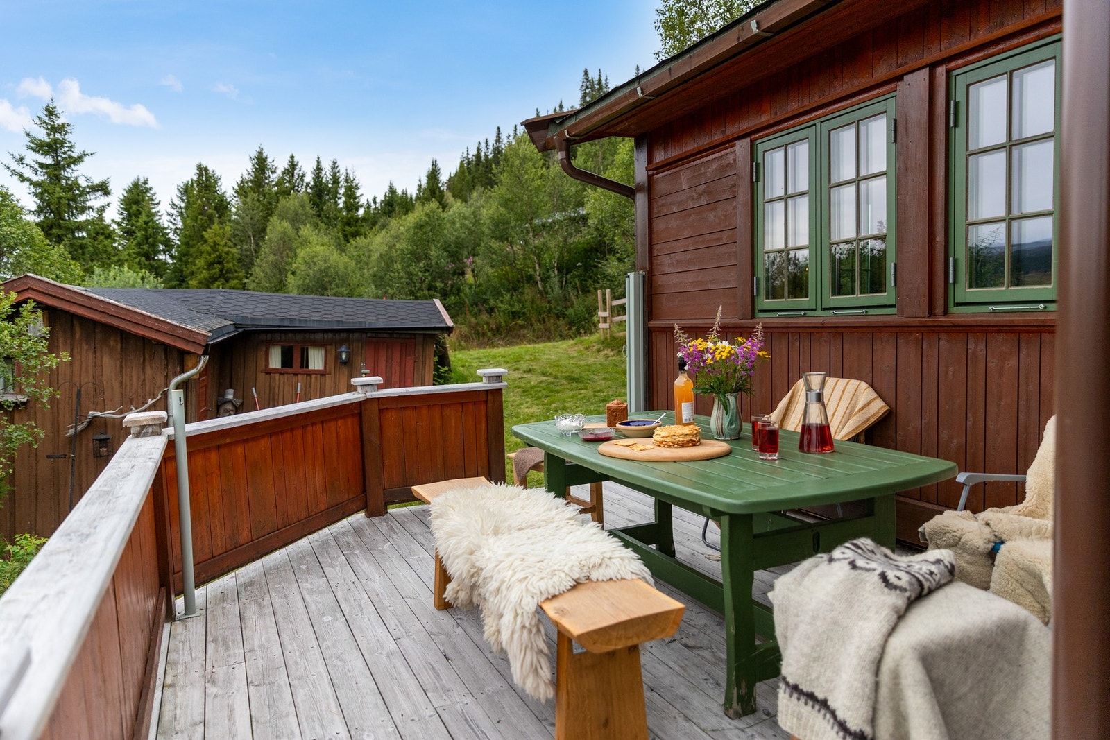 Her kan fine dager nytes med familie og venner Galleribilde