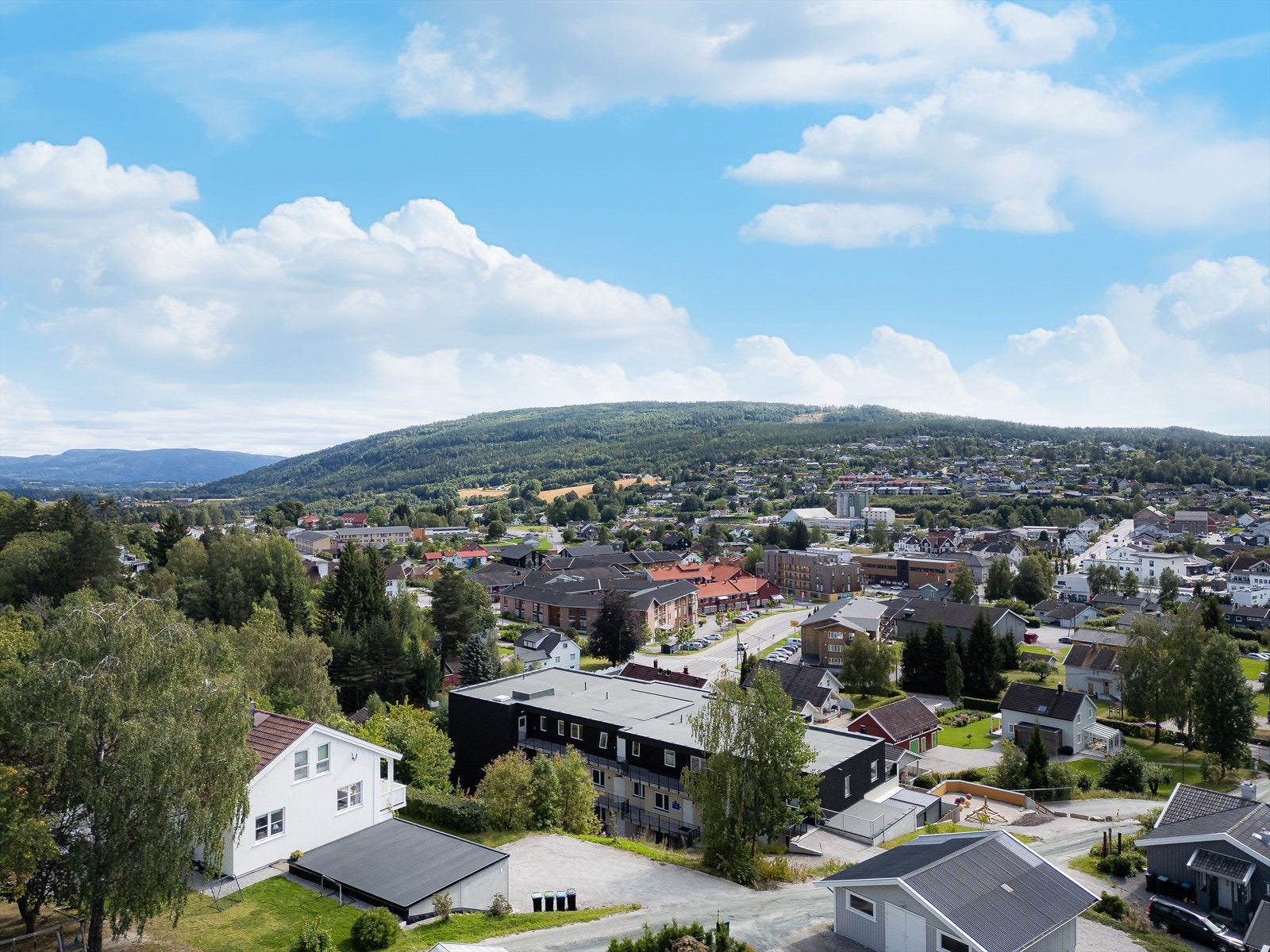 I Bø sentrum er det gode service- og kulturtilbud med kjøpesentre og butikker, kafeer og restauranter, treningssenter, apotek og legesenter. Galleribilde