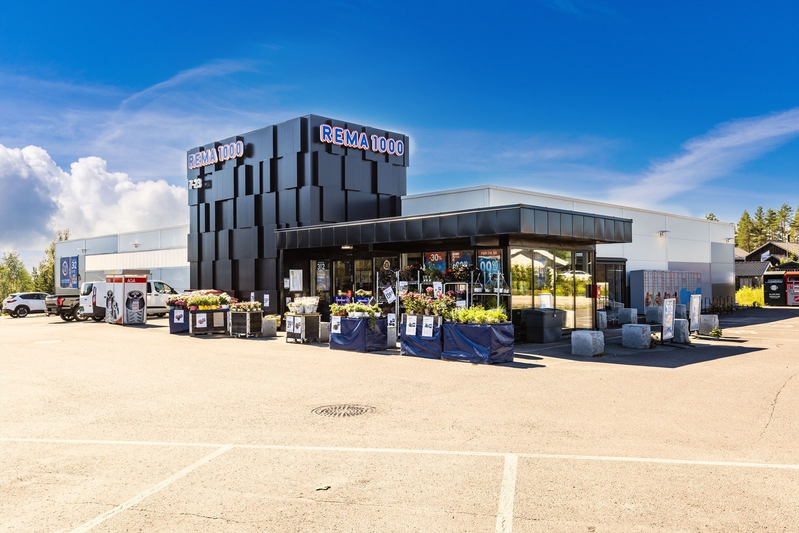 Rema 1000 på Ormåsen. Galleribilde