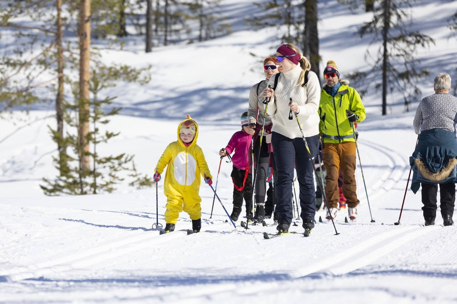 Påskerenn for hele familien. Galleribilde
