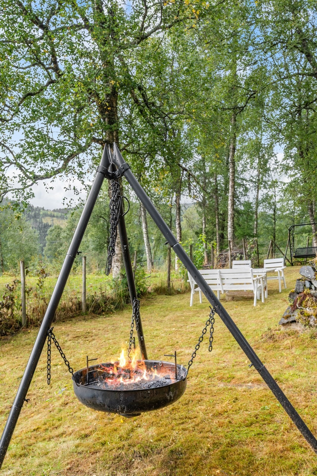 Nydelig uteplass Galleribilde