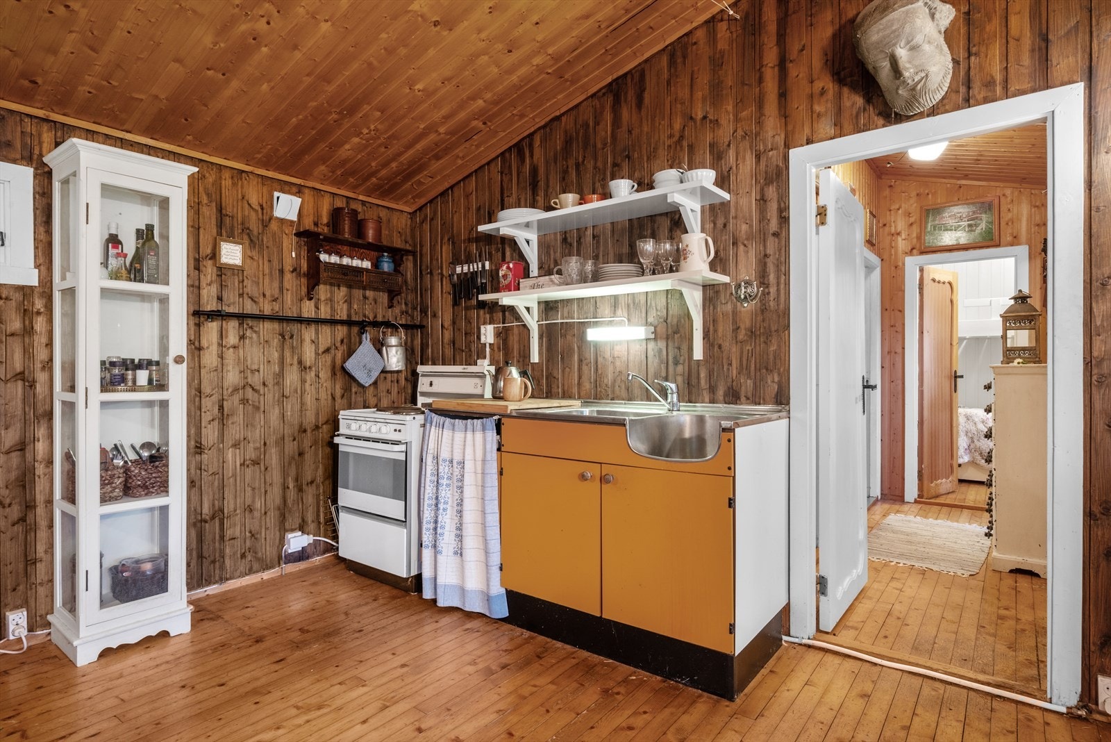 Praktisk hyttekjøkken Galleribilde