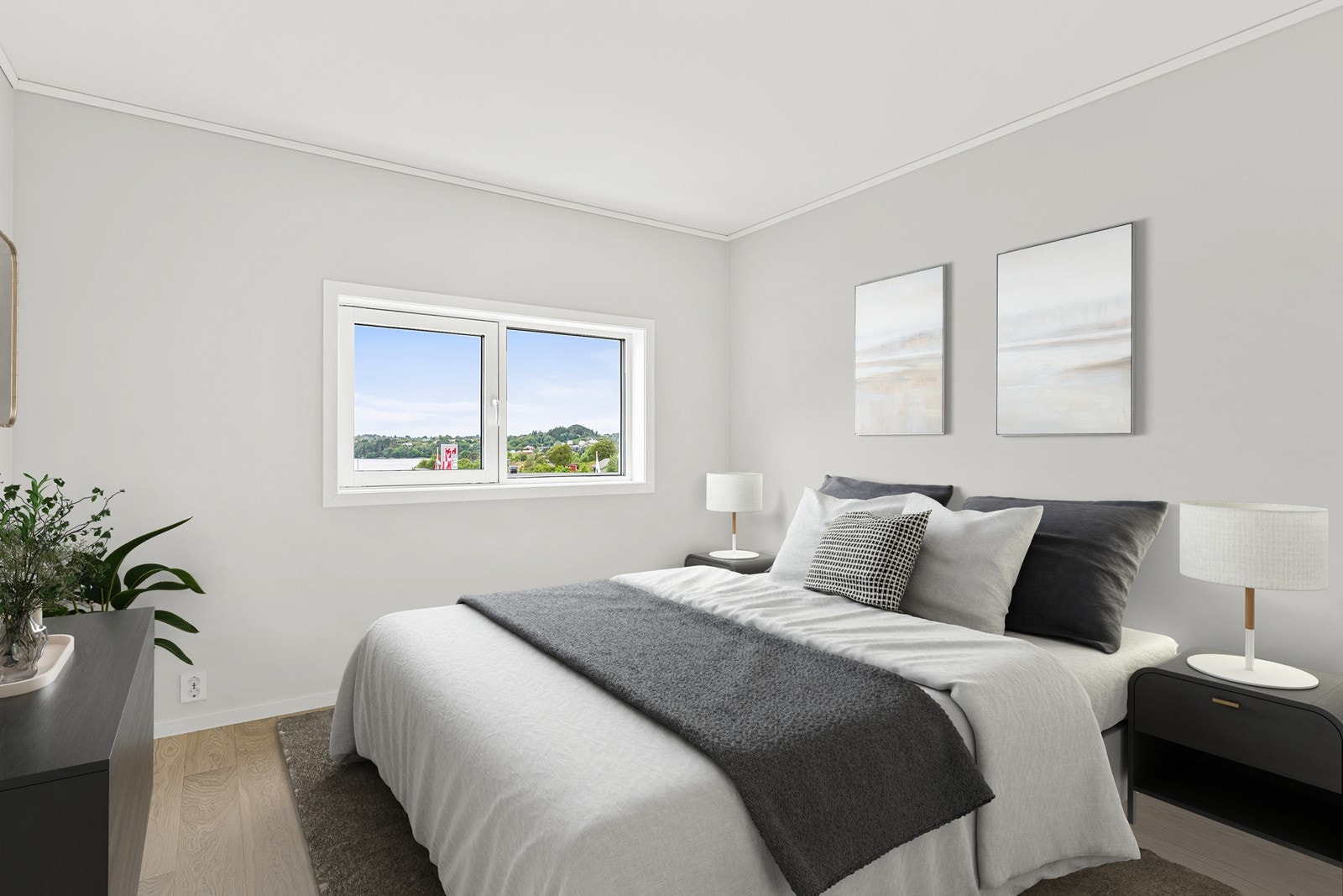 91B - Hovedsoverom. Illustrasjon. Galleribilde