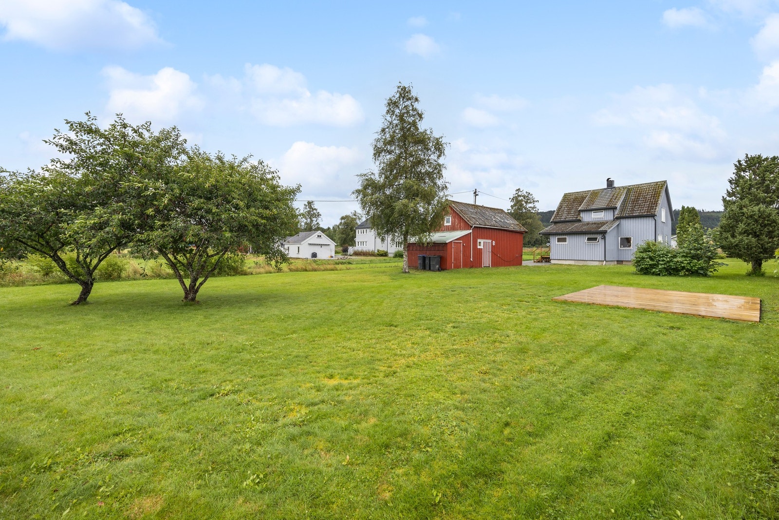 Stort plenlagt område som er perfekt for utendørsaktivitet! Galleribilde