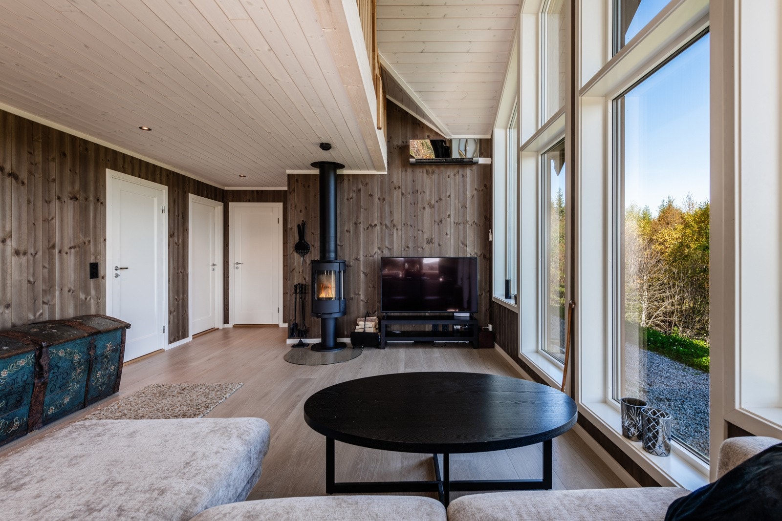 Fin peisovn til de kalde dagene Galleribilde