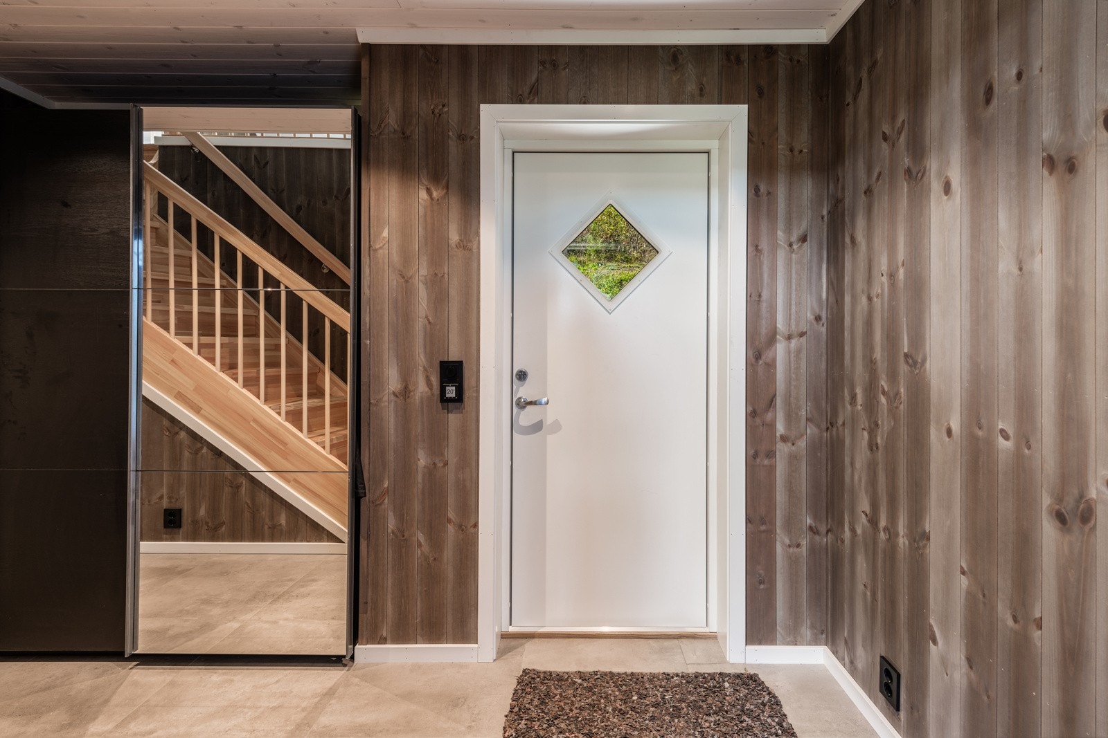 Her ankommer du hytten Galleribilde