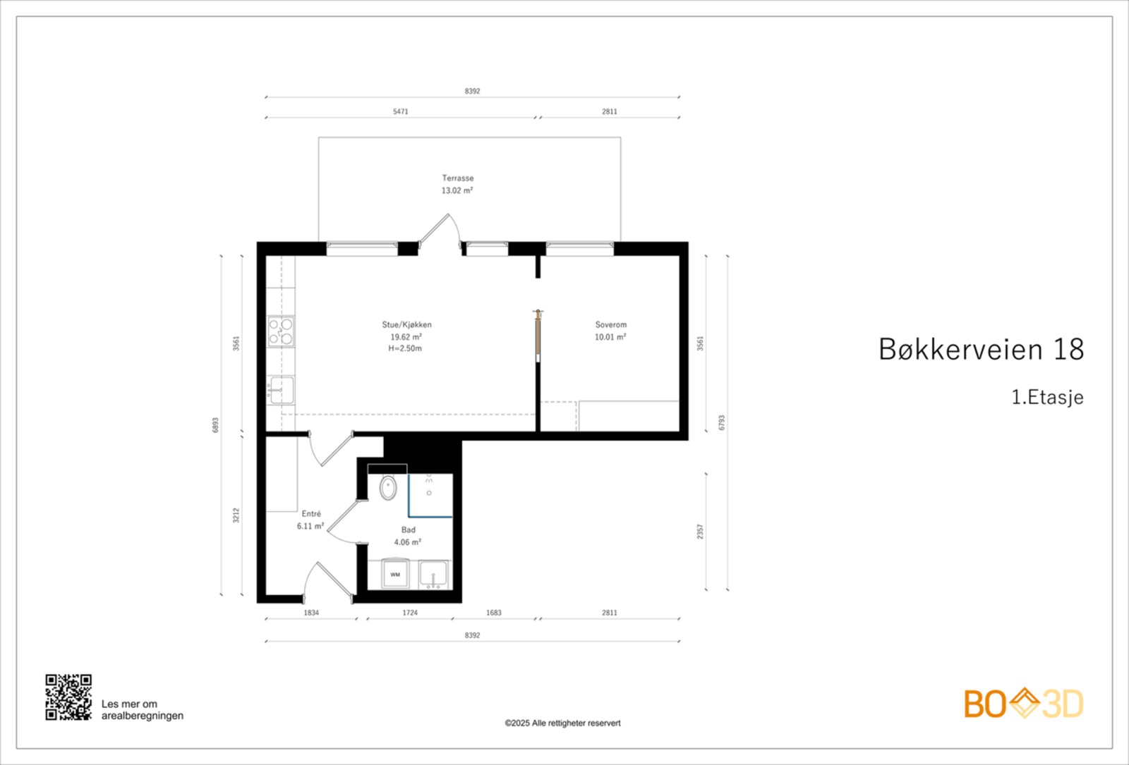 Plantegning. Galleribilde