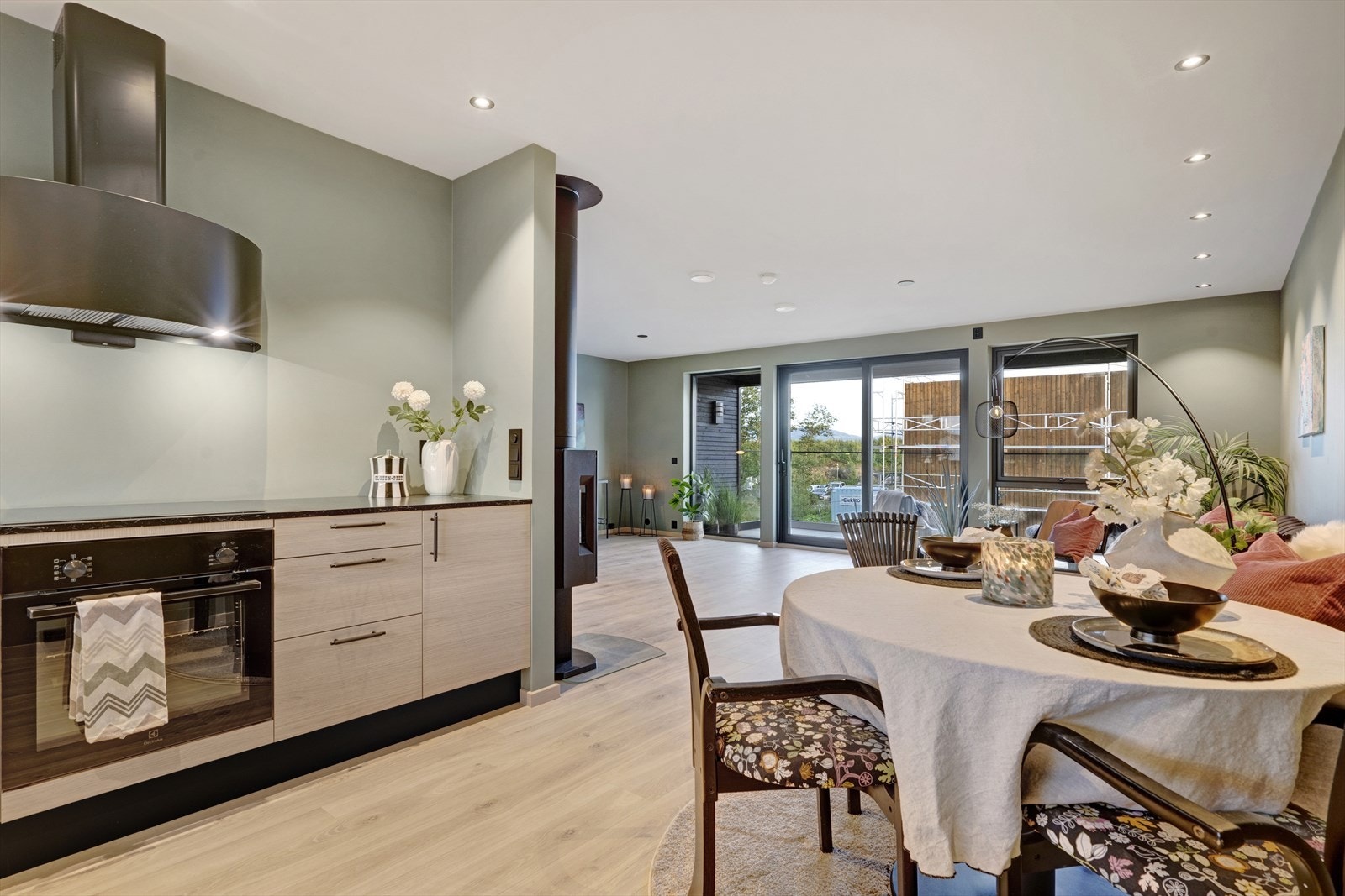 Balansert ventilasjon i boligen for behagelig inneklima året rundt. Galleribilde