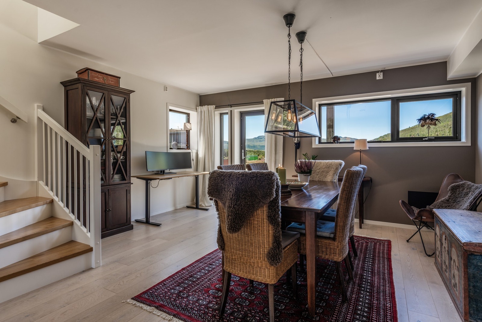 Leiligheten har en praktisk planløsning Galleribilde