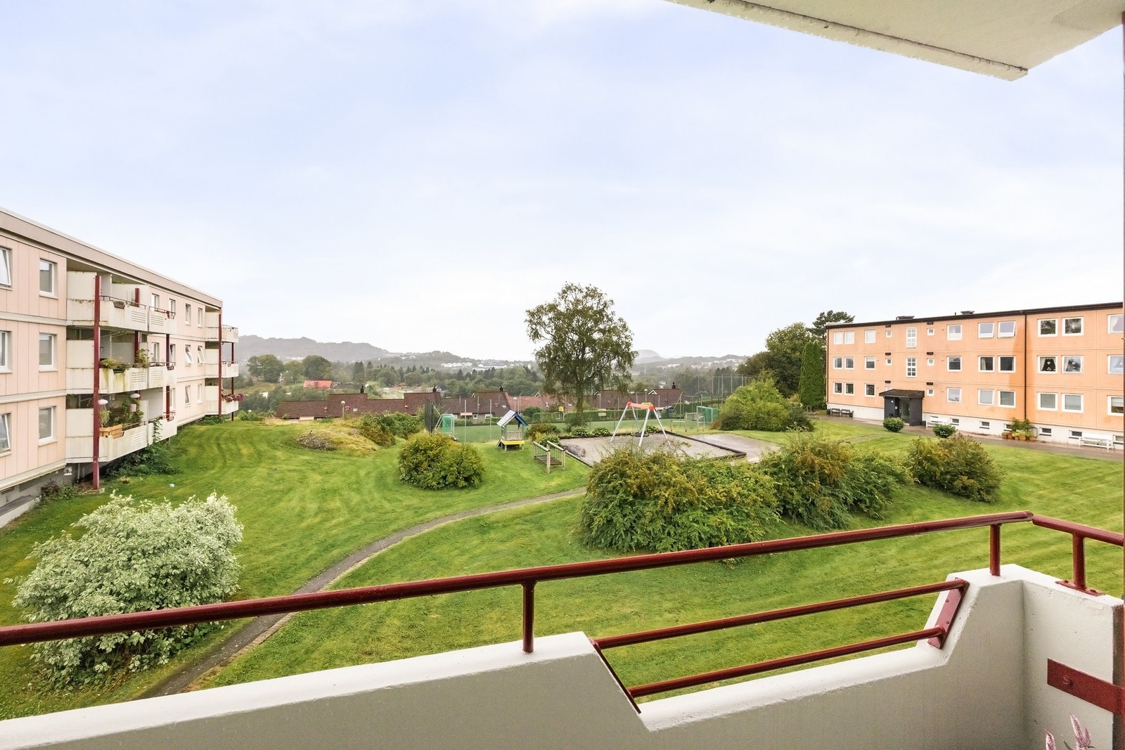 Leiligheten har en sørvestvendt beliggenhet for optimale solforhold Galleribilde