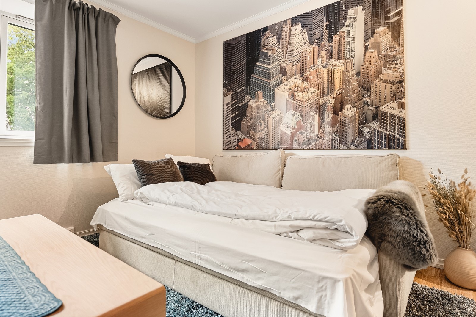 Sovesofa i stue Galleribilde