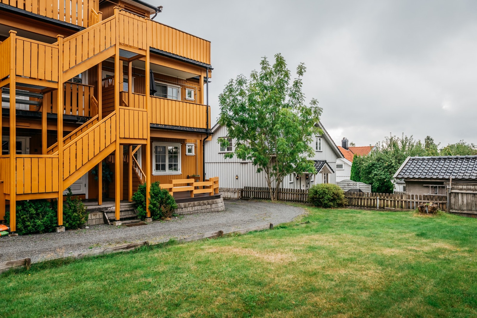 Utenfor leiligheten er det fellesareal for sameiet. Galleribilde