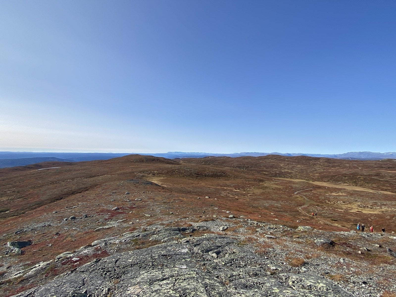 Bilde fra toppen av Nystølvarden Galleribilde