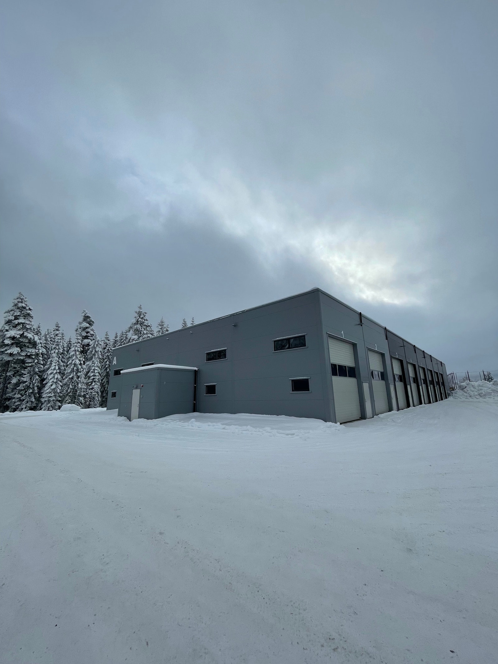 Ferdigstilt prosjekt på Gardermoen. Galleribilde