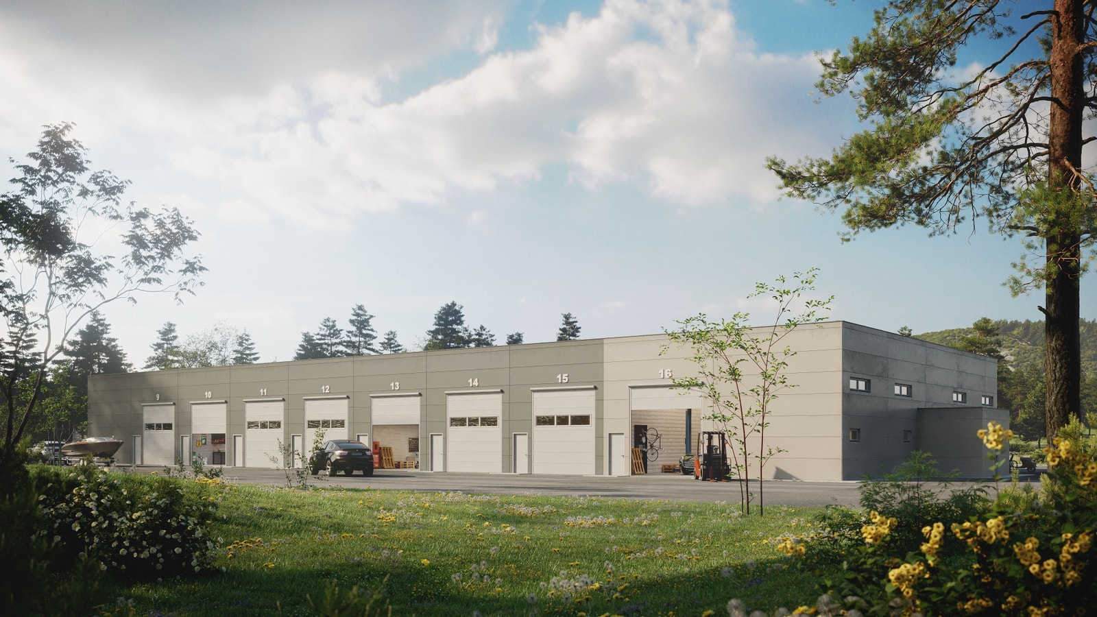 Som eier disponerer du og innreder lokalene etter eget ønske, og lokalene er tilgjengelige 24/7. Galleribilde