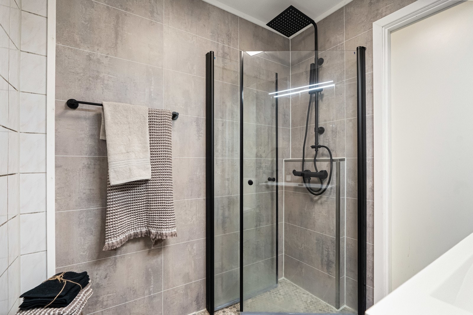 I gulvet er det behagelig varme. Galleribilde