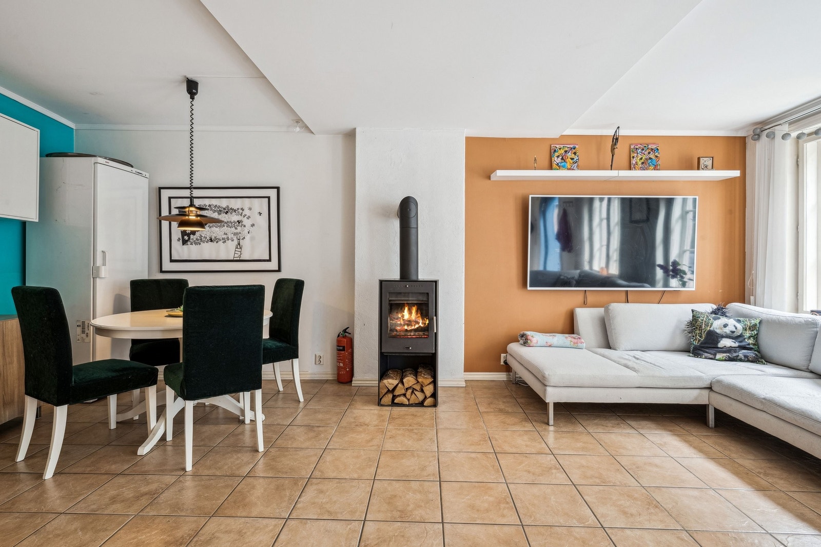 Vedovnen sørger for energibesparende oppvarming Galleribilde