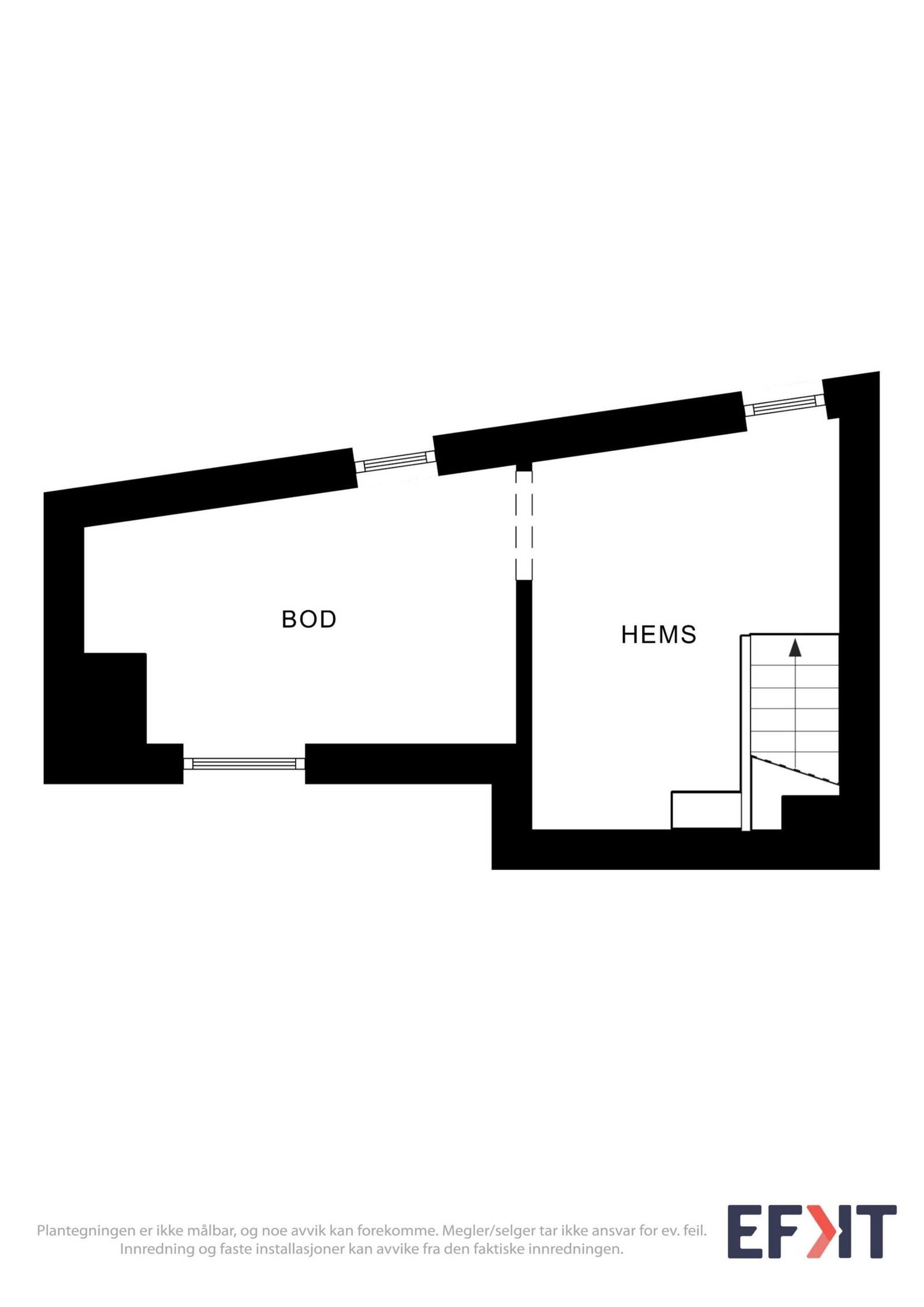 Plantegning hems Galleribilde