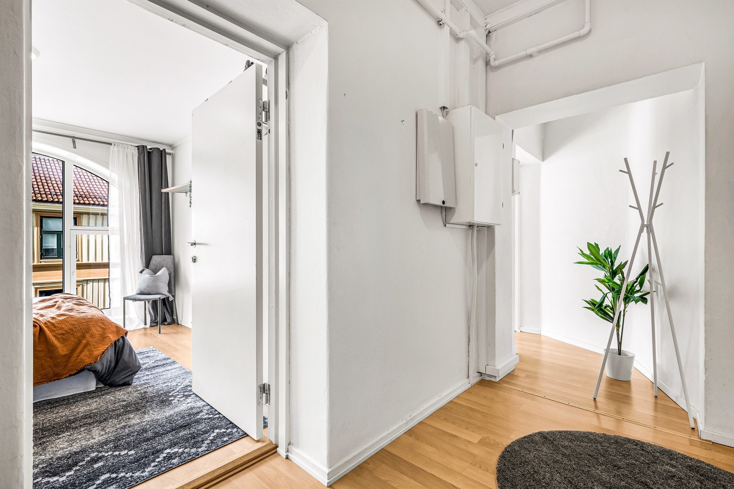 Leiligheten har en gunstig planløsning hvor alle soverommene er på ca. 12m². Galleribilde