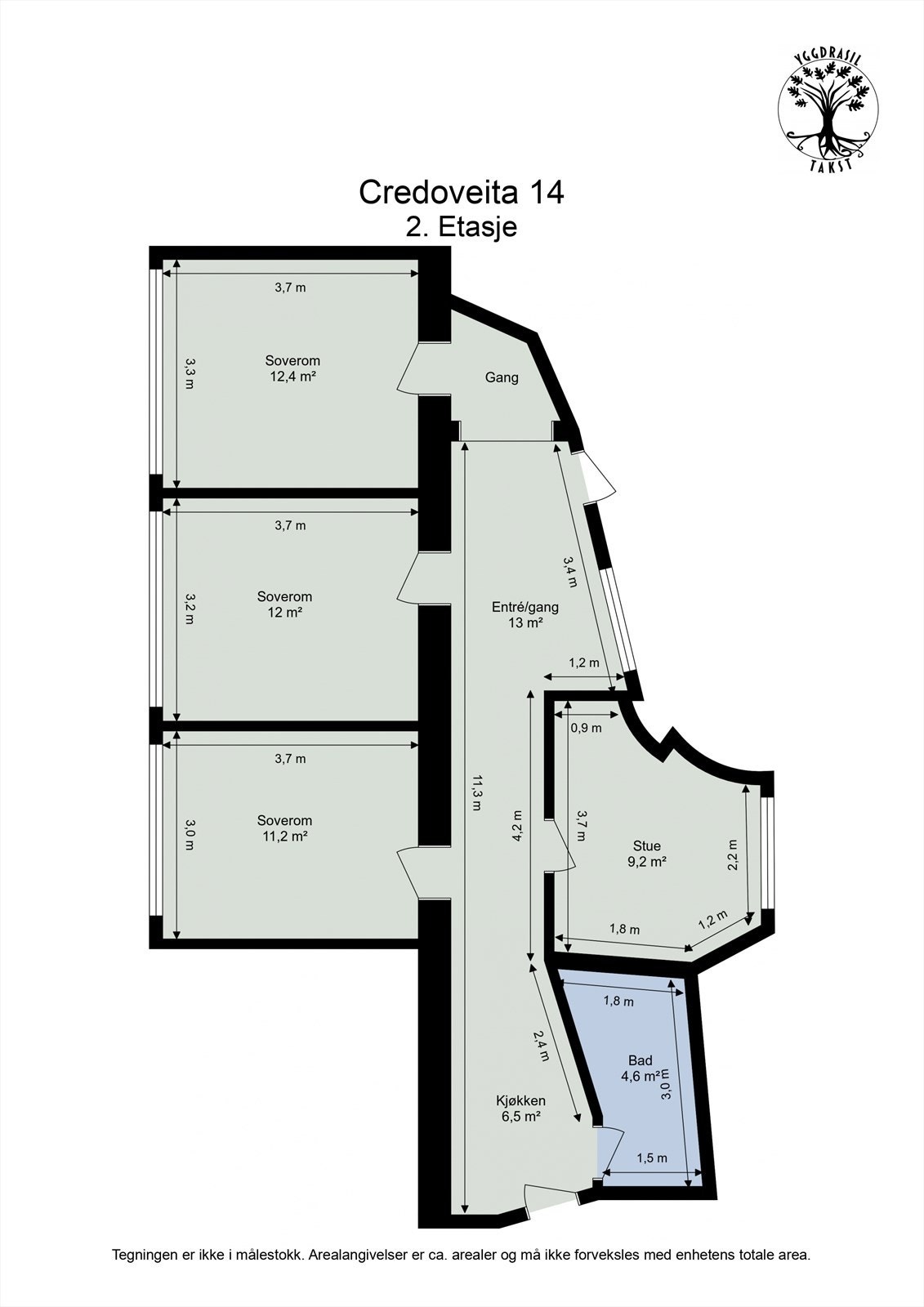 Planskisse. Galleribilde