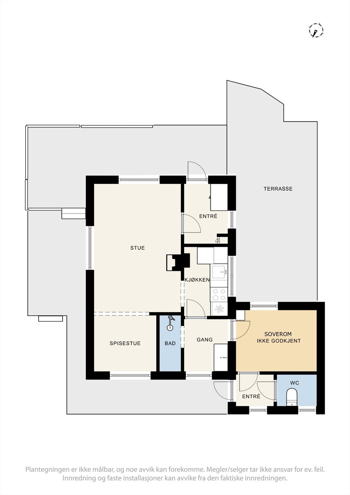 Plantegning. Galleribilde