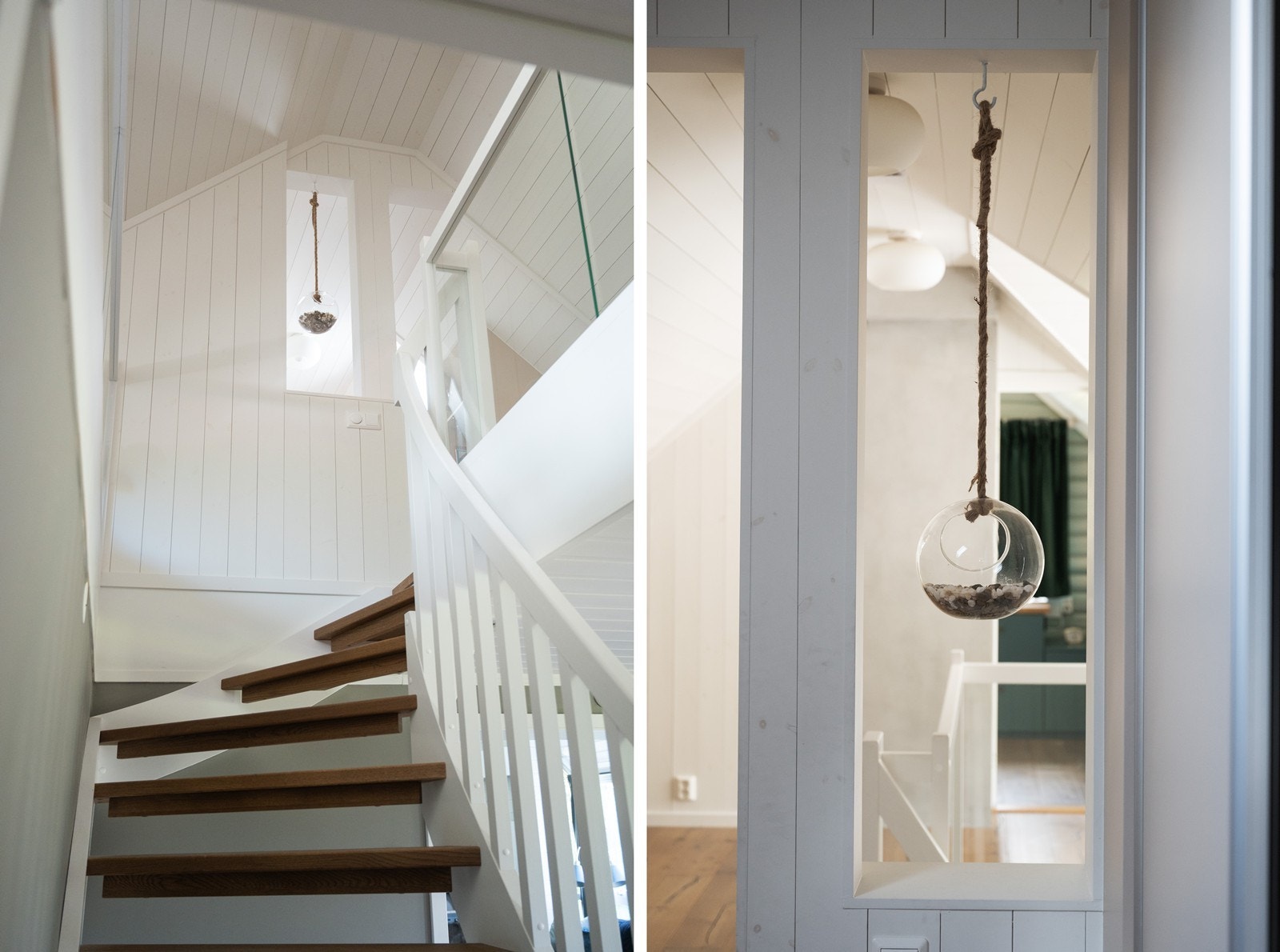 Flott trapp til 2. etasje Galleribilde