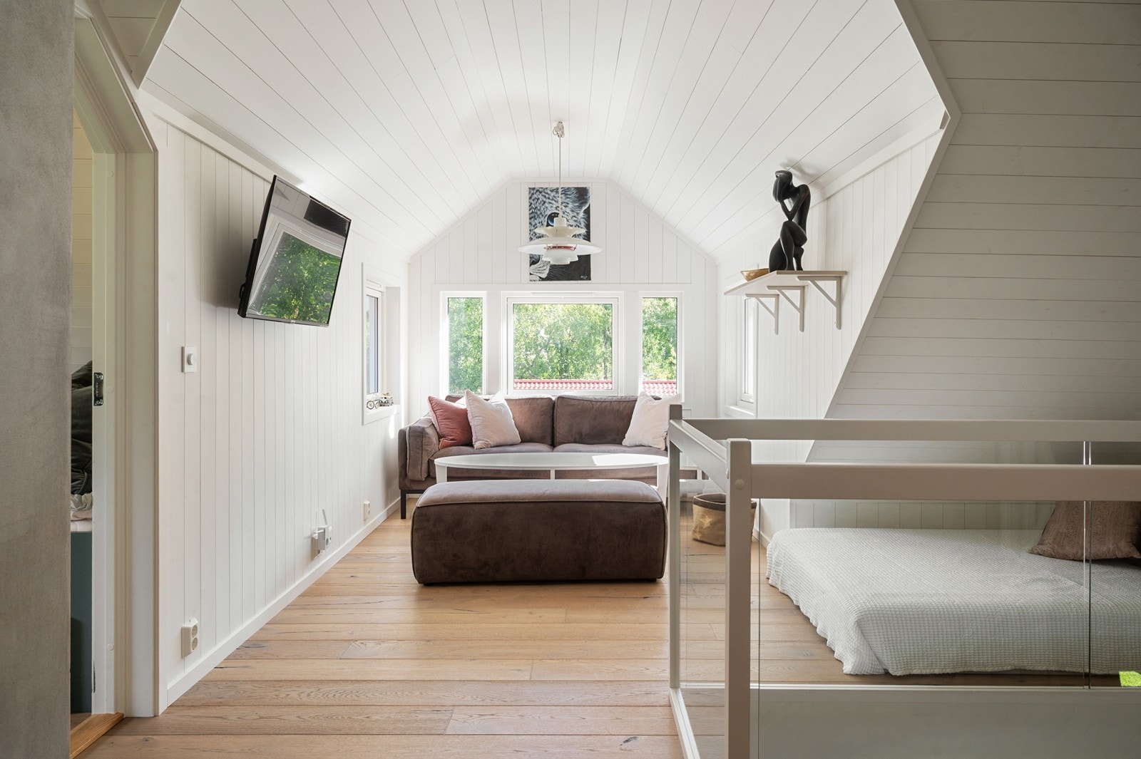 Loftstue Galleribilde