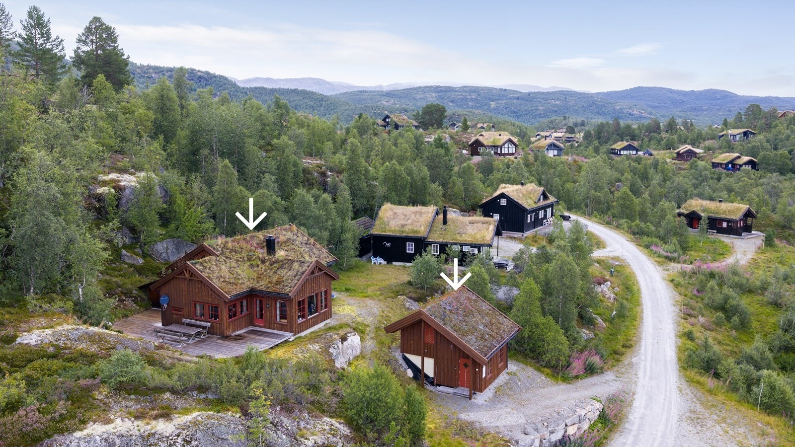 Alpinanlegget på Vågslid ligger ca. 8 minutters kjøring unna -13 preparerte skiløyper og 6 skitrekk samt eget barnetrekk/band Galleribilde