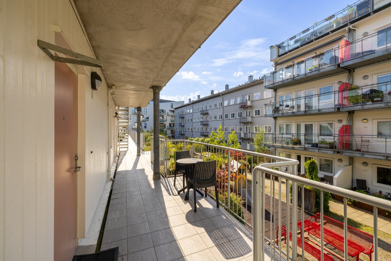 Det er trappefri adkomst via heis. Galleribilde