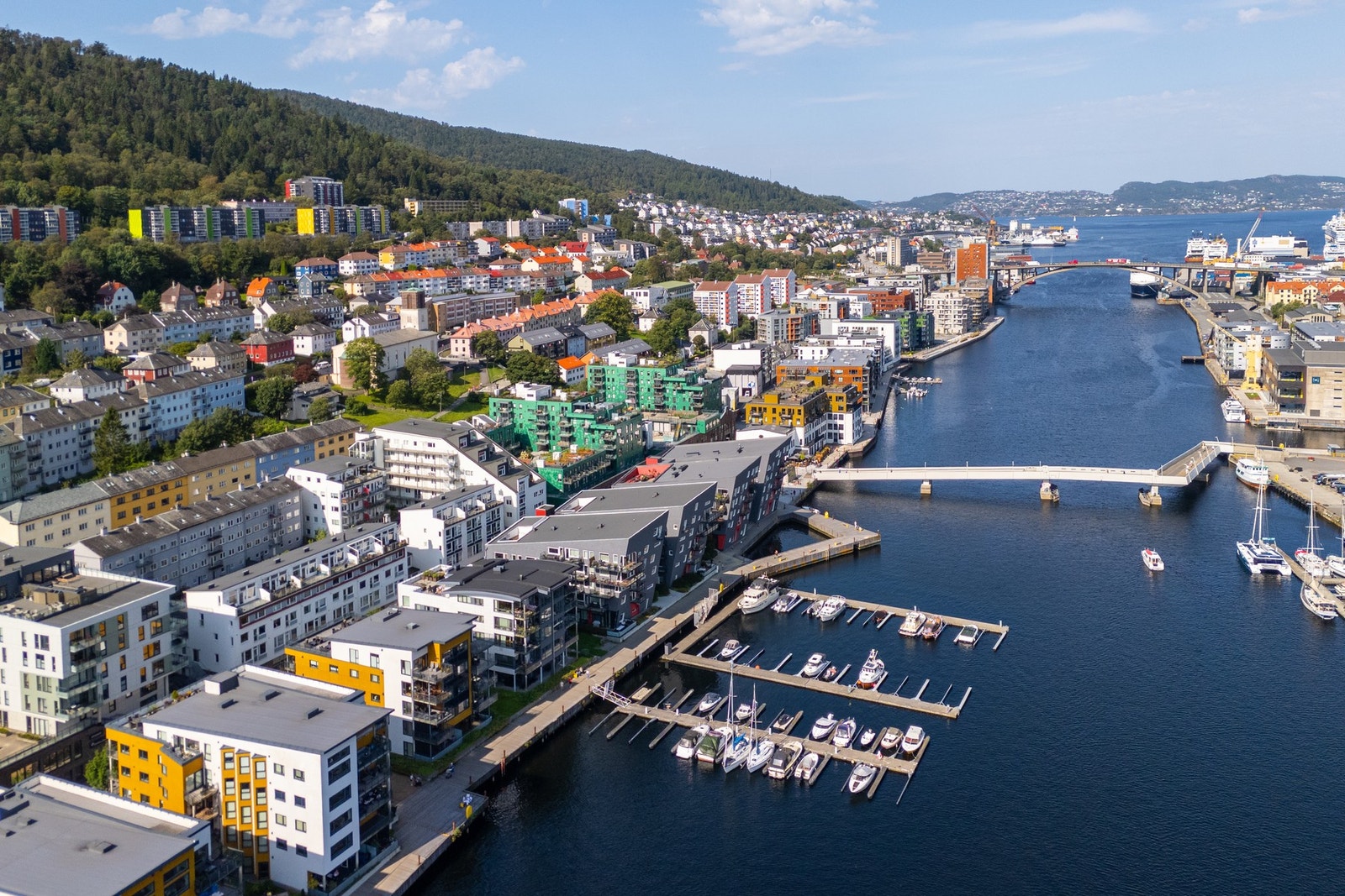 Damsgårdssundet har i de senere årene blitt utviklet til en flott og fremtidsrettet bydel. Galleribilde