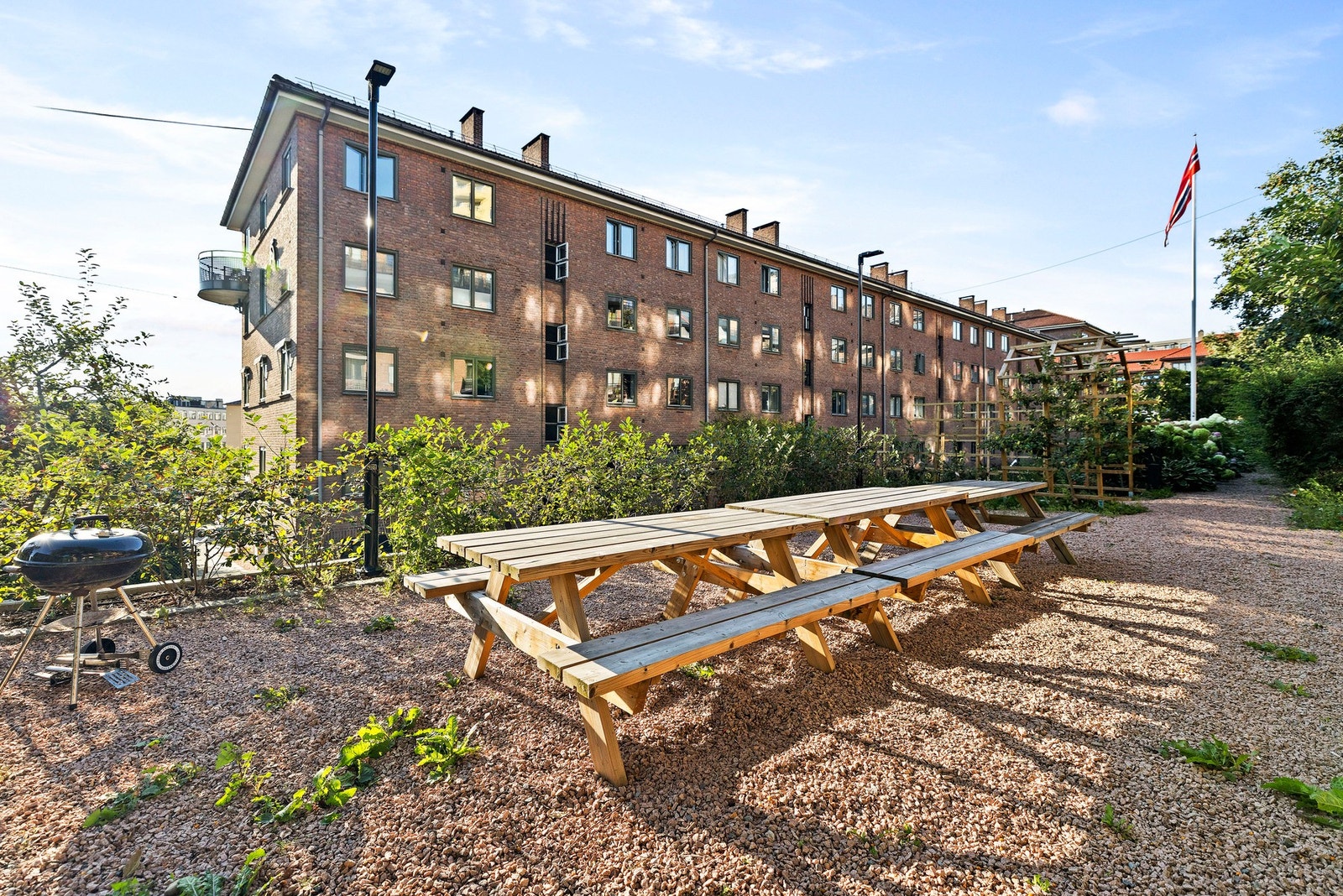 Optimalt for sosiale sammenkomster som bursdag, 17.mai eller grillfest - mulighetene er mange. Galleribilde