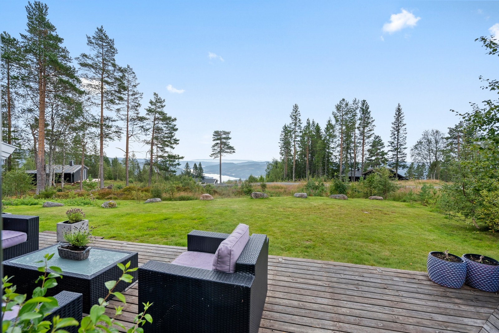 Utsikt utover området Galleribilde