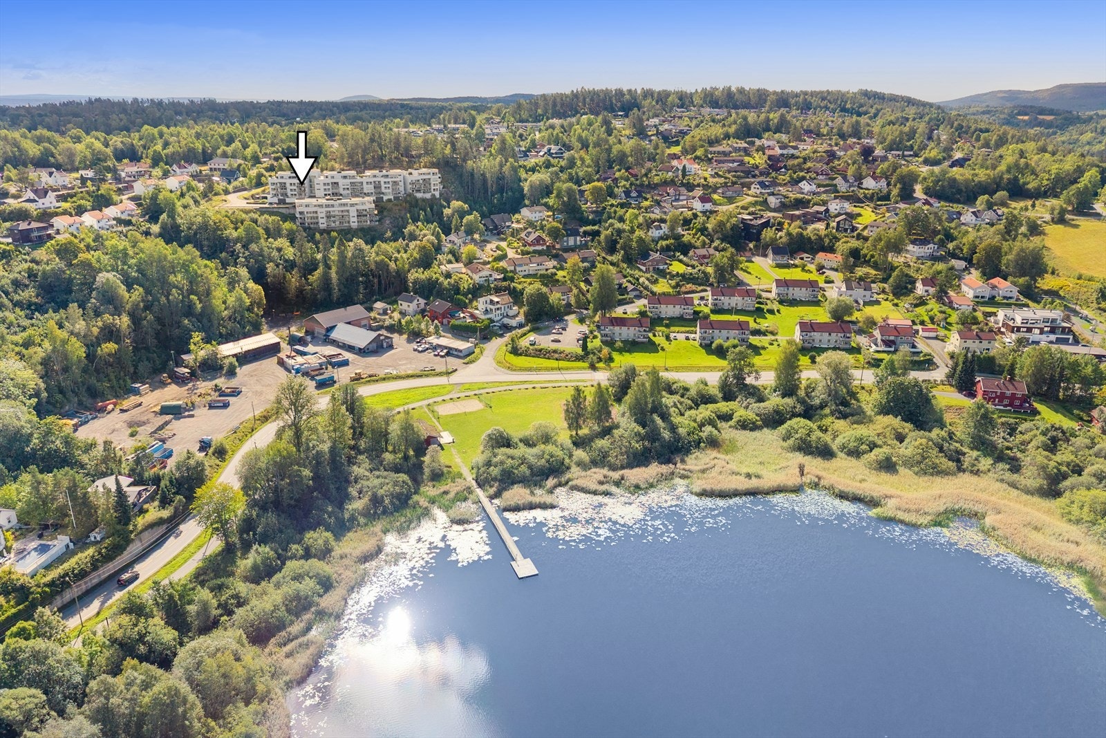 Til høsten åpner det badstue ved bryggen i Kloppedalen. Galleribilde