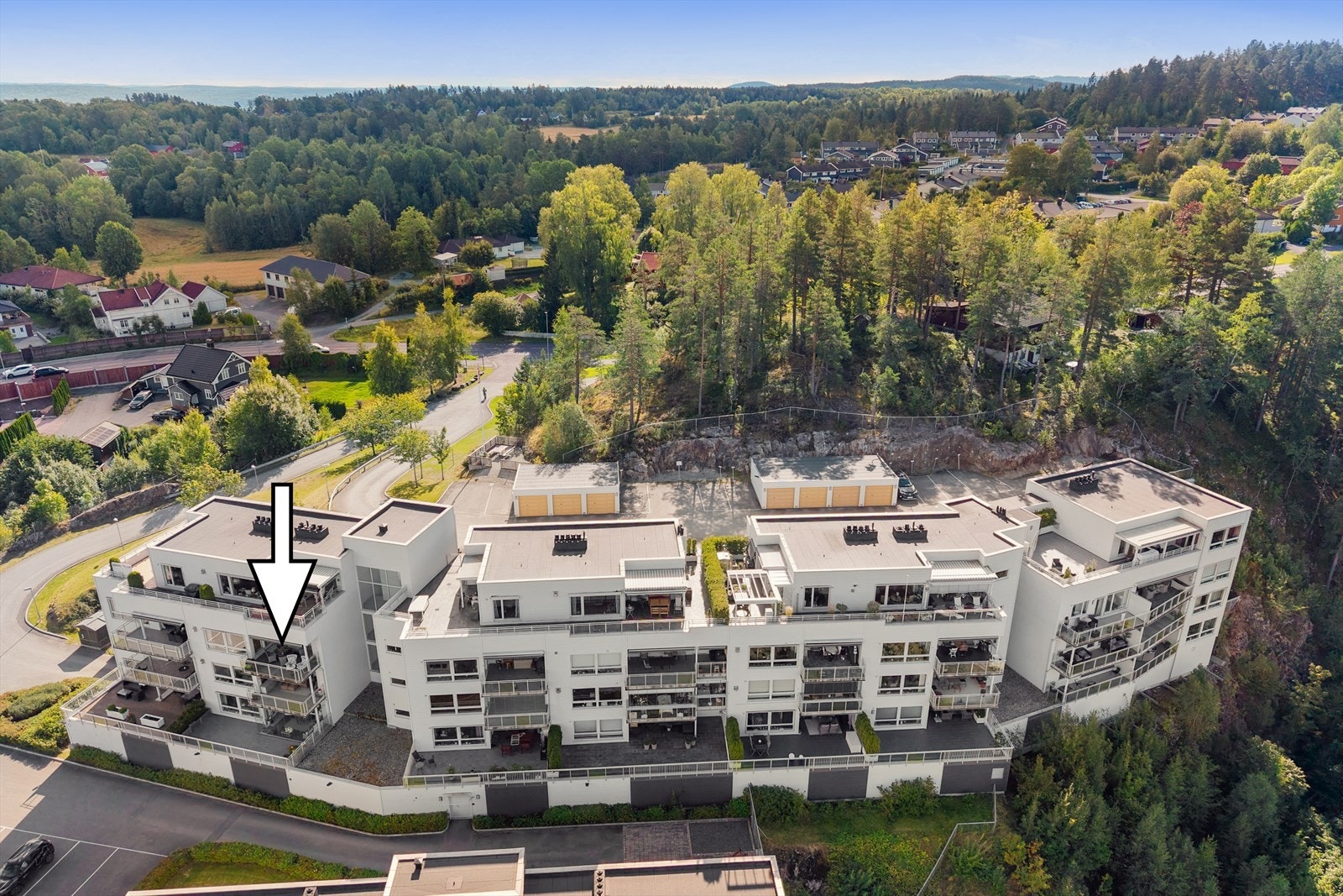 Nyhuskollen Panorama ble bygget i 2008. Galleribilde