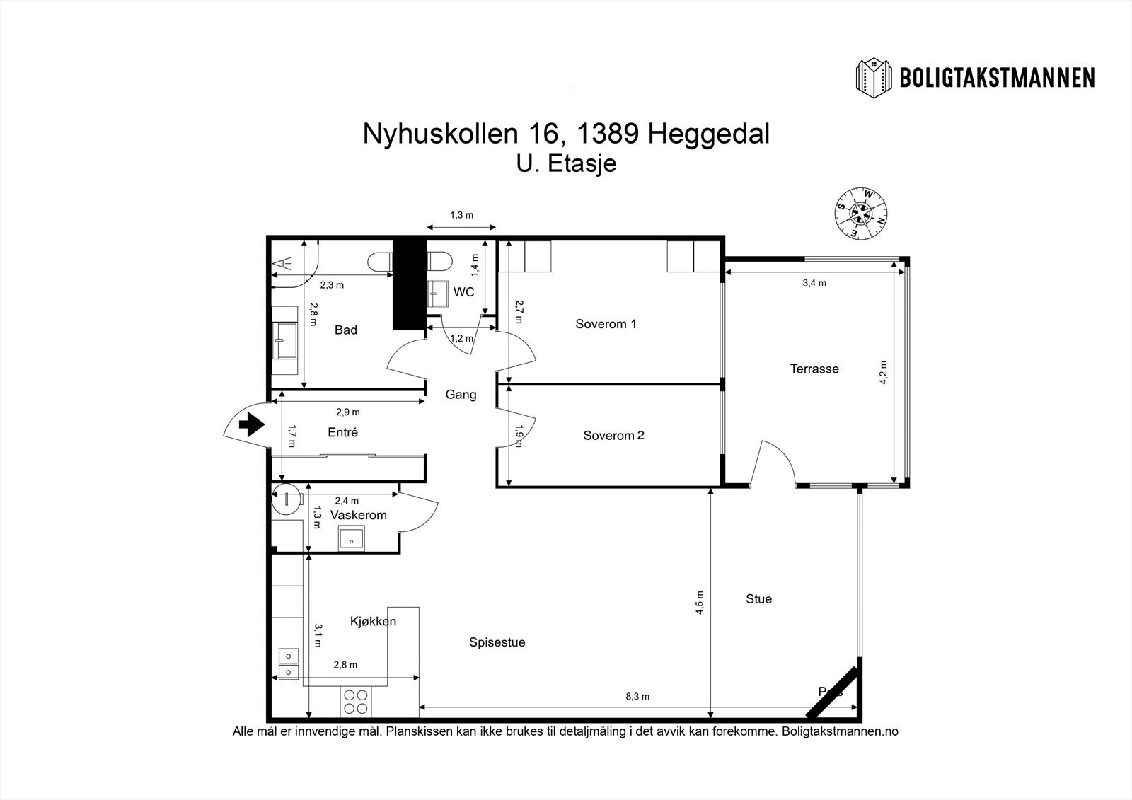 Plantegning. Galleribilde