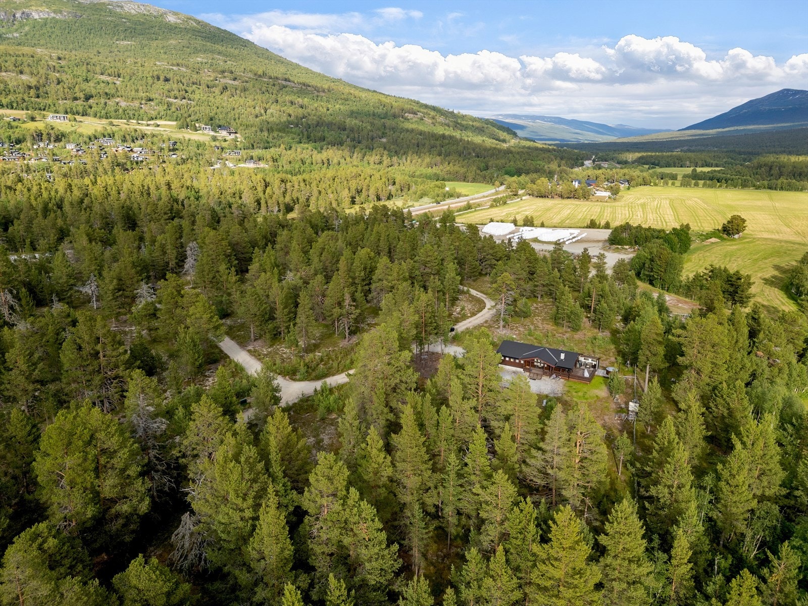 Dronefoto Galleribilde