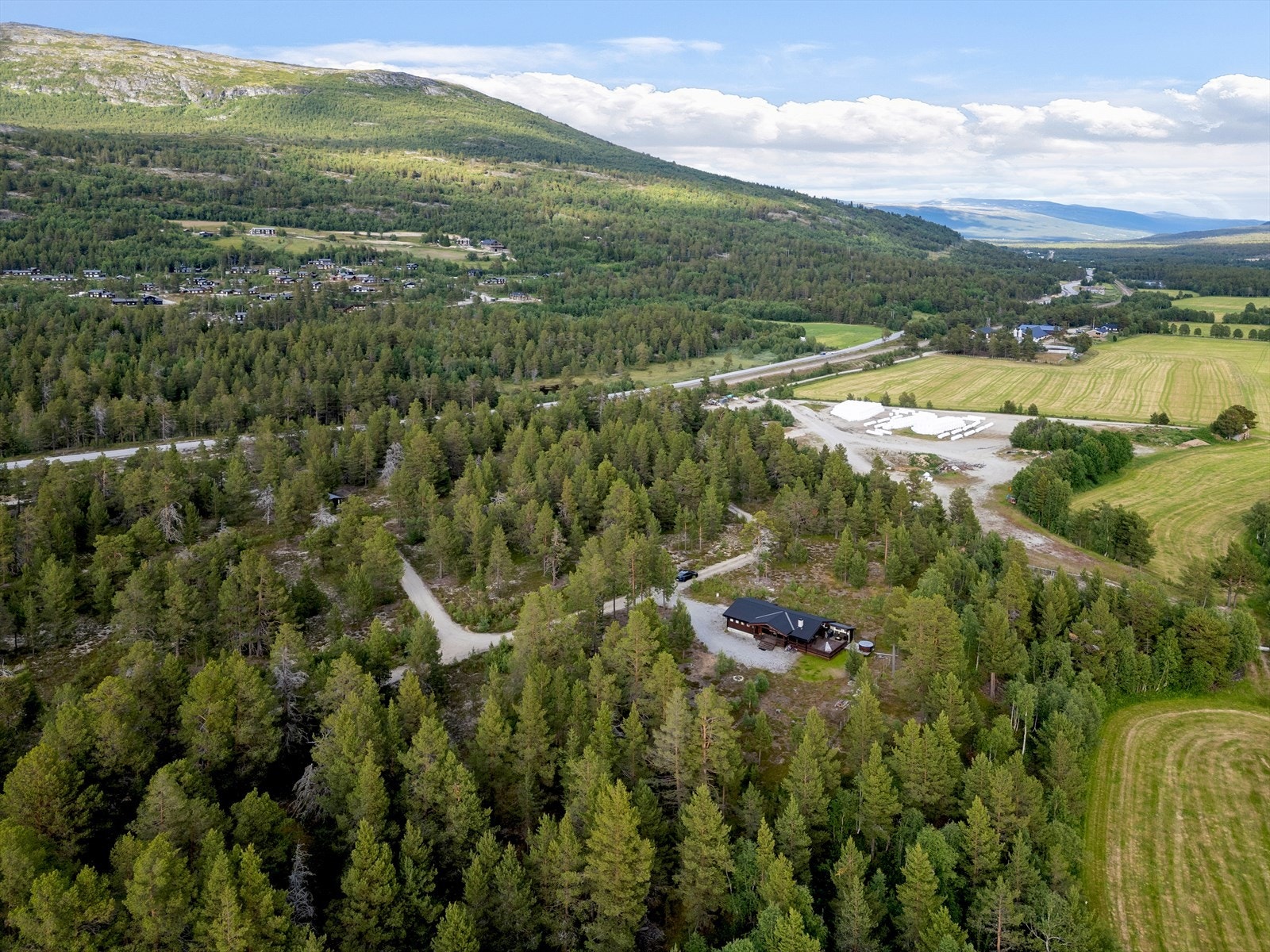 Dronefoto Galleribilde