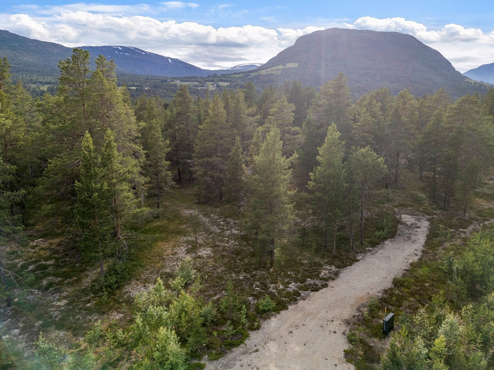 Dronefoto Galleribilde